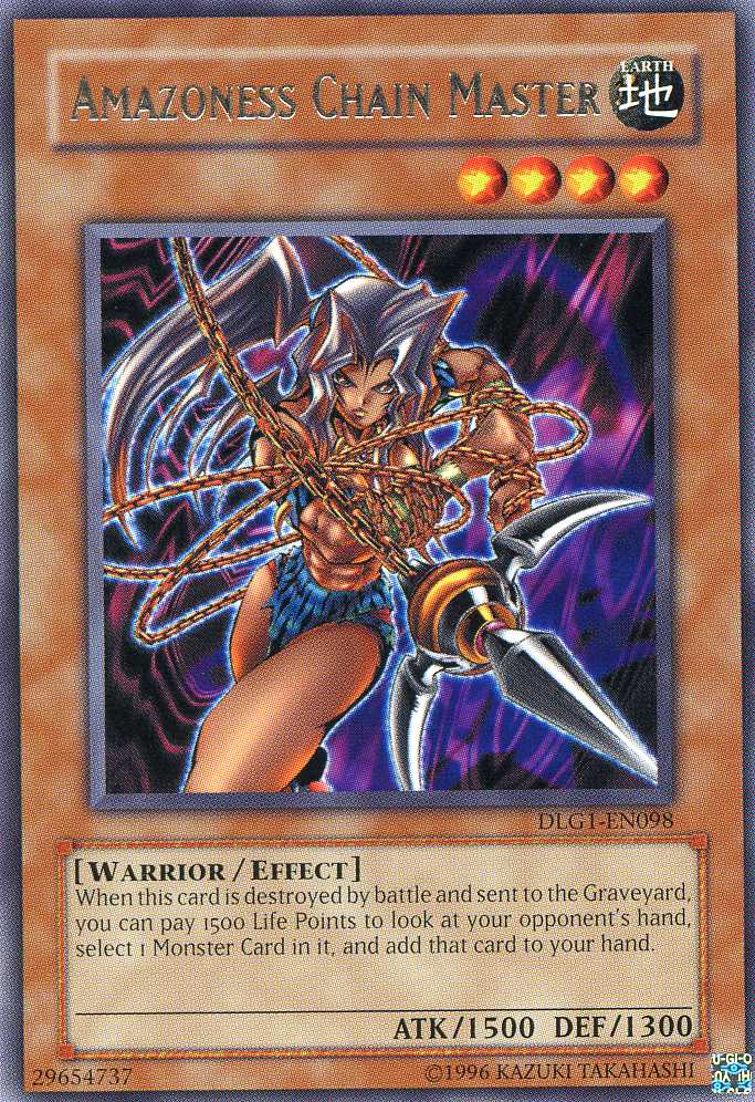 Amazoness Chain Master [DLG1-EN098] Rare Yu-Gi-Oh!