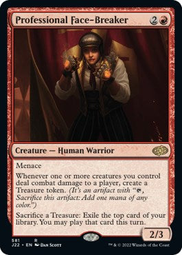 Professional Face-Breaker [Jumpstart 2022] Magic: The Gathering