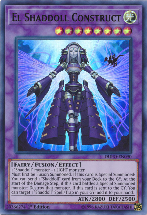 El Shaddoll Construct [DUPO-EN090] Ultra Rare Yu-Gi-Oh!