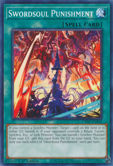 Swordsoul Punishment [CYAC-EN052] Common Yu-Gi-Oh!