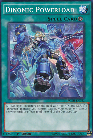 Dinomic Powerload [BOSH-EN062] Common Yu-Gi-Oh!