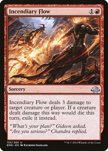 Incendiary Flow [Eldritch Moon] Magic: The Gathering