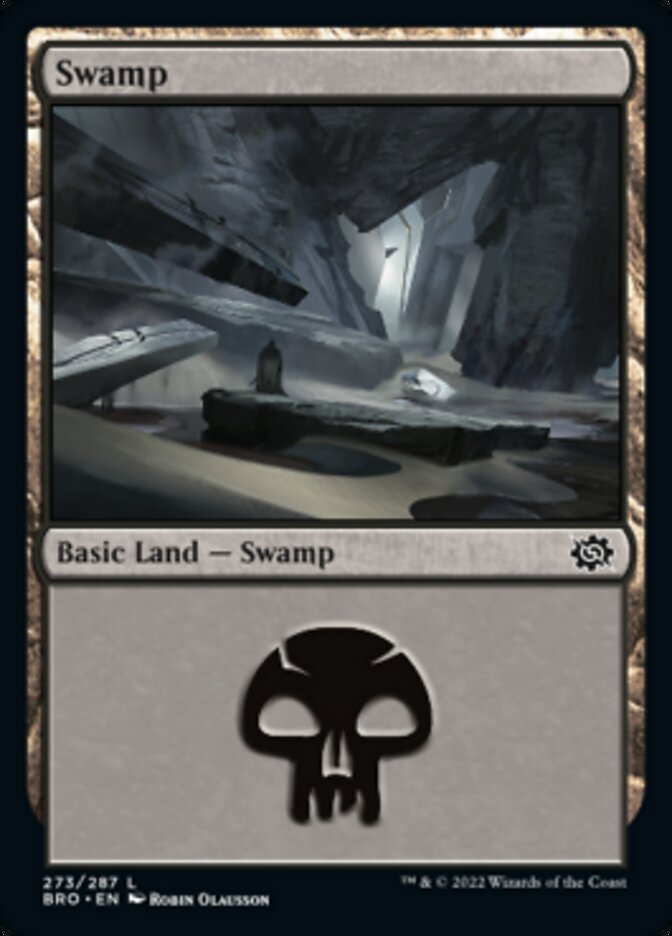 Swamp (273) [The Brothers' War] Magic: The Gathering