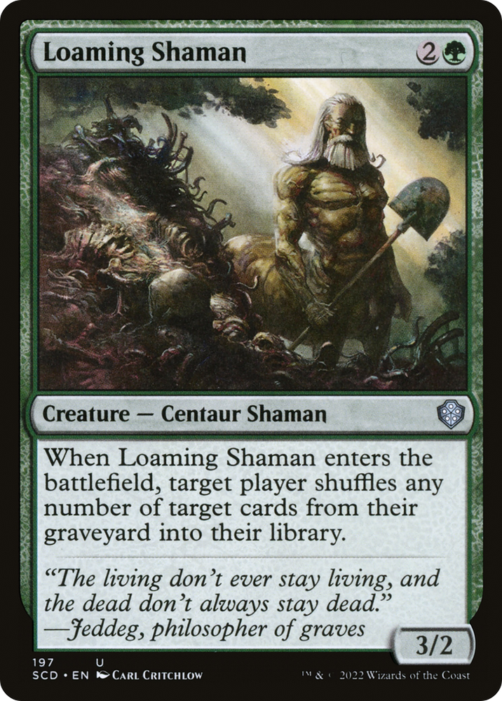 Loaming Shaman [Starter Commander Decks] Magic: The Gathering