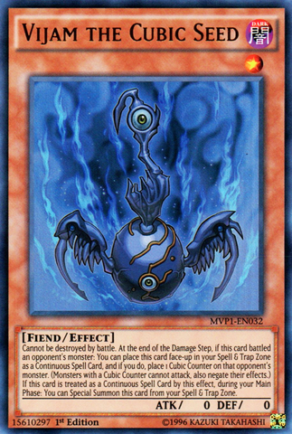 Vijam the Cubic Seed [MVP1-EN032] Ultra Rare Yu-Gi-Oh!