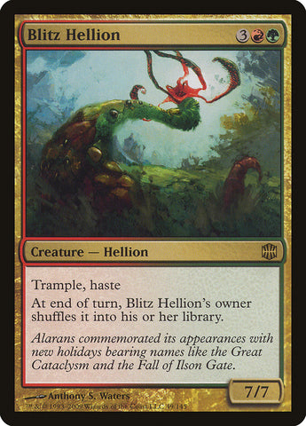 Blitz Hellion [Alara Reborn] Magic: The Gathering