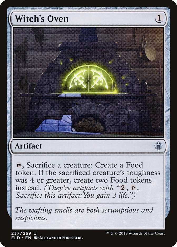 Witch's Oven [Throne of Eldraine] Magic: The Gathering