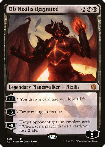 Ob Nixilis Reignited [Commander 2021] Magic: The Gathering