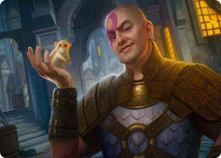 Minsc, Beloved Ranger Art Card [Dungeons & Dragons: Adventures in the Forgotten Realms Art Series] Magic: The Gathering