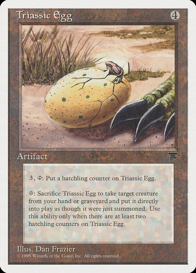 Triassic Egg [Chronicles] Magic: The Gathering