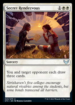 Secret Rendezvous [Strixhaven: School of Mages] Magic: The Gathering