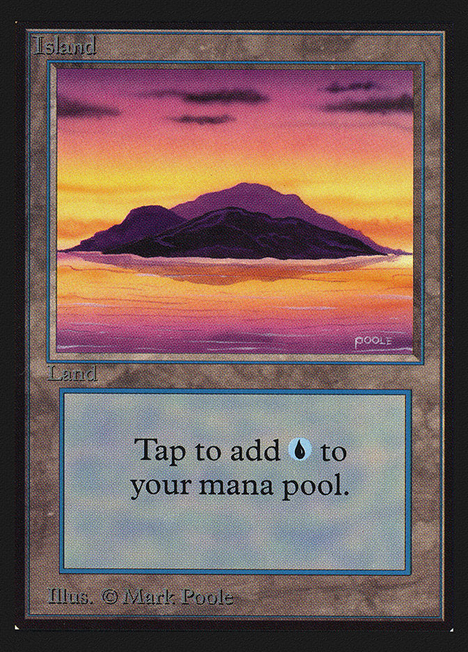 Island (291) [International Collectors' Edition] Magic: The Gathering