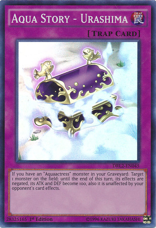 Aqua Story - Urashima [DRL2-EN045] Super Rare Yu-Gi-Oh!