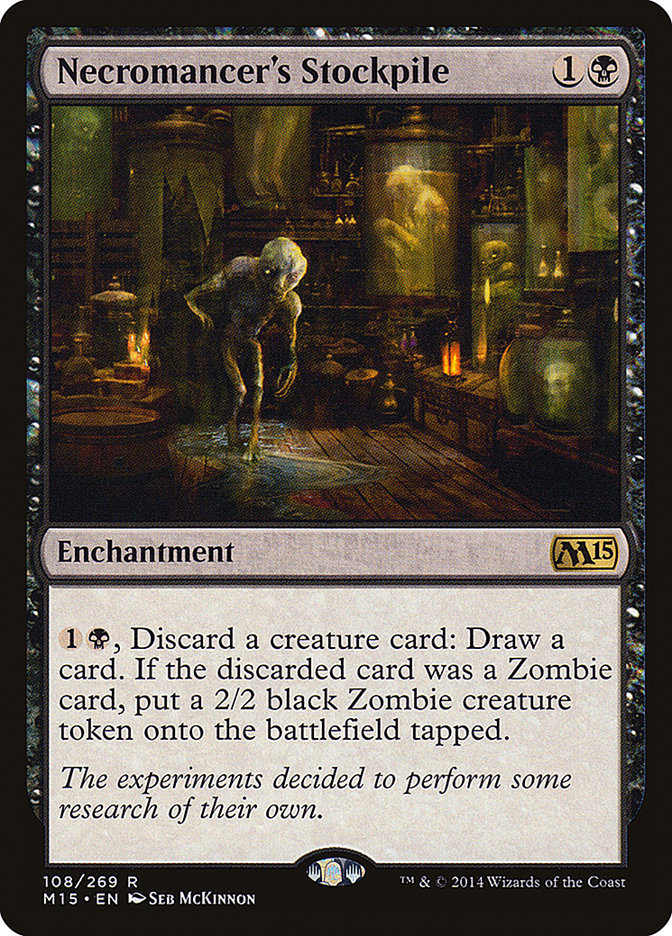 Necromancer's Stockpile [Magic 2015] Magic: The Gathering