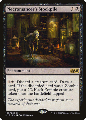 Necromancer's Stockpile [Magic 2015] Magic: The Gathering