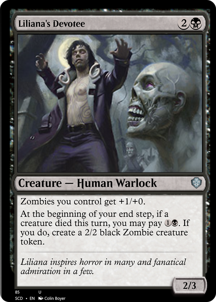 Liliana's Devotee [Starter Commander Decks] Magic: The Gathering