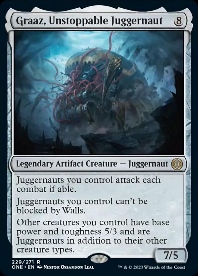Graaz, Unstoppable Juggernaut [Phyrexia: All Will Be One] Magic: The Gathering