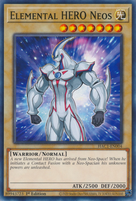 Elemental HERO Neos [HAC1-EN004] Common Yu-Gi-Oh!