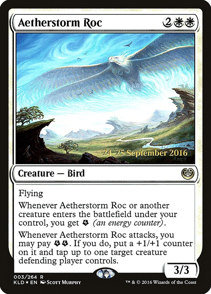 Aetherstorm Roc [Kaladesh Prerelease Promos] Magic: The Gathering