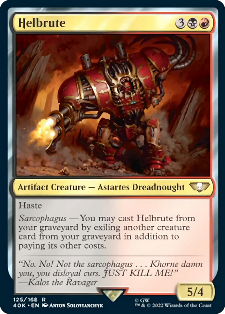 Helbrute [Warhammer 40,000] Magic: The Gathering