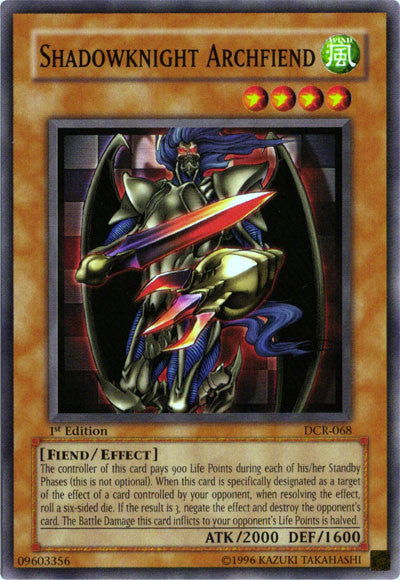 Shadowknight Archfiend [DCR-068] Common Yu-Gi-Oh!
