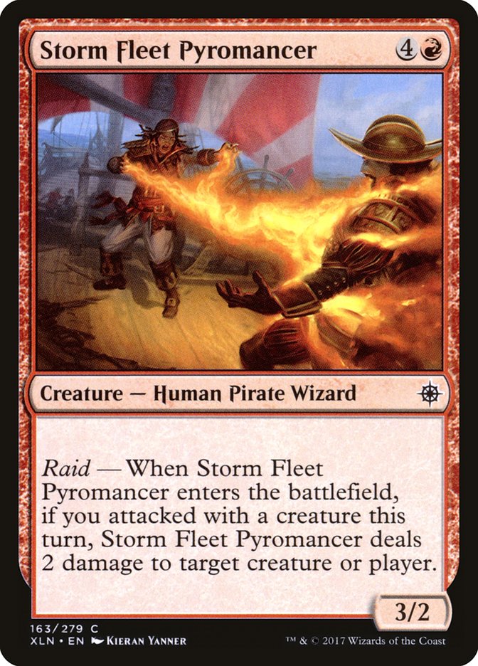 Storm Fleet Pyromancer [Ixalan] Magic: The Gathering