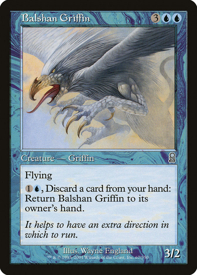 Balshan Griffin [Odyssey] Magic: The Gathering