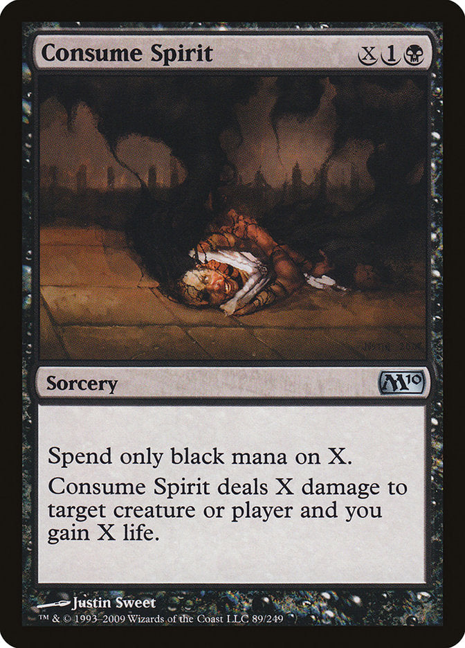 Consume Spirit [Magic 2010] Magic: The Gathering