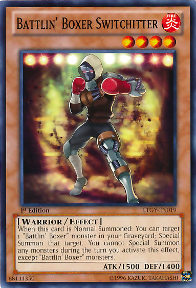 Battlin' Boxer Switchitter [LTGY-EN019] Common Yu-Gi-Oh!