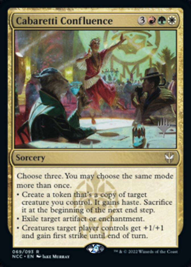 Cabaretti Confluence (Promo Pack) [Streets of New Capenna Commander Promos] Magic: The Gathering
