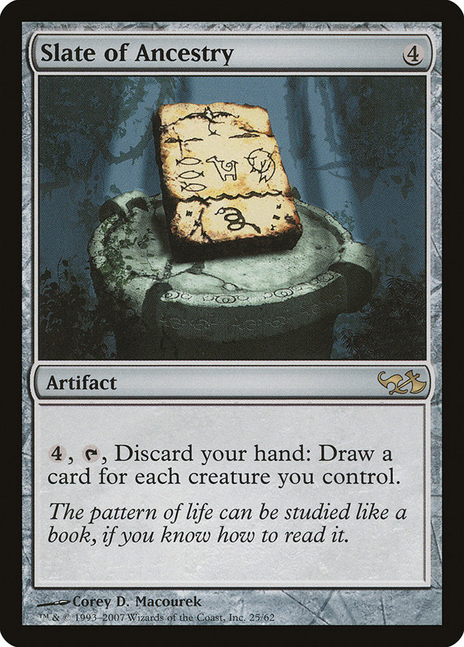Slate of Ancestry [Duel Decks: Elves vs. Goblins] Magic: The Gathering