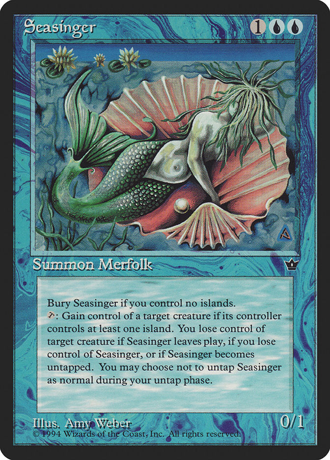 Seasinger [Fallen Empires] Magic: The Gathering