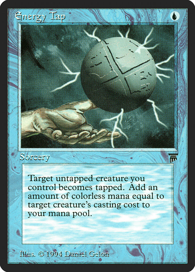 Energy Tap [Legends] Magic: The Gathering