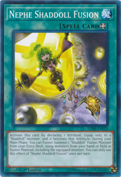 Nephe Shaddoll Fusion [SDSH-EN025] Common Yu-Gi-Oh!
