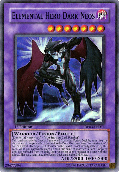 Elemental Hero Dark Neos [DP03-EN014] Super Rare Yu-Gi-Oh!