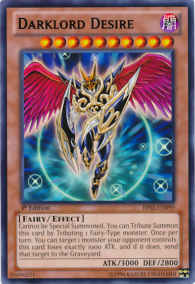 Darklord Desire [BP02-EN090] Rare Yu-Gi-Oh!