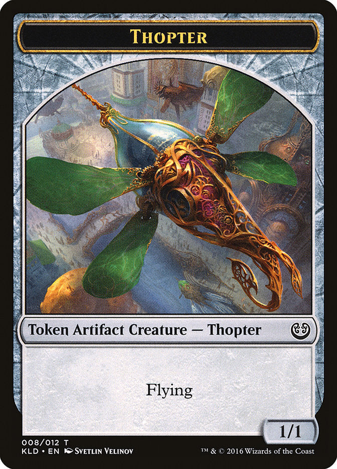 Thopter Token (008/012) [Kaladesh Tokens] Magic: The Gathering
