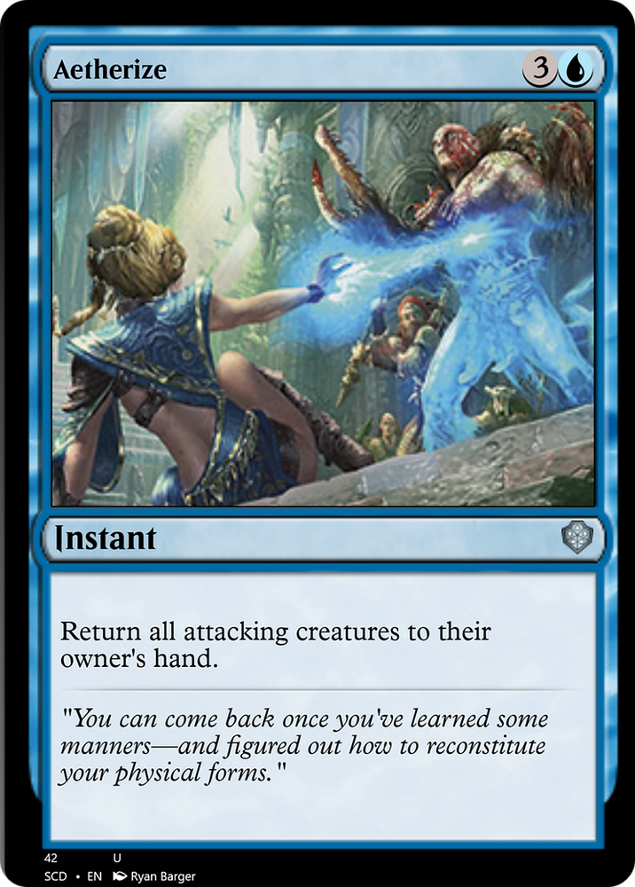 Aetherize [Starter Commander Decks] Magic: The Gathering