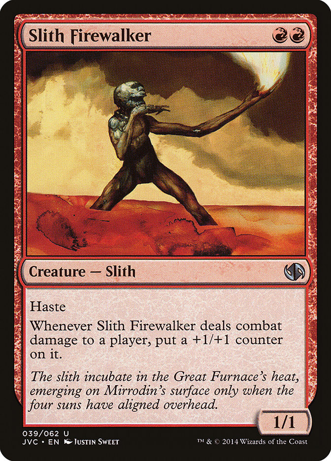 Slith Firewalker [Duel Decks Anthology] Magic: The Gathering