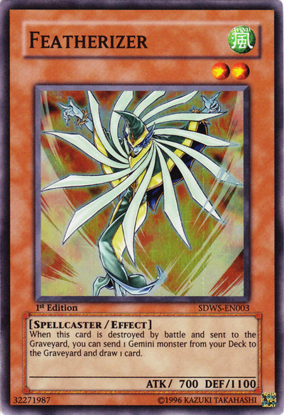 Featherizer [SDWS-EN003] Super Rare Yu-Gi-Oh!