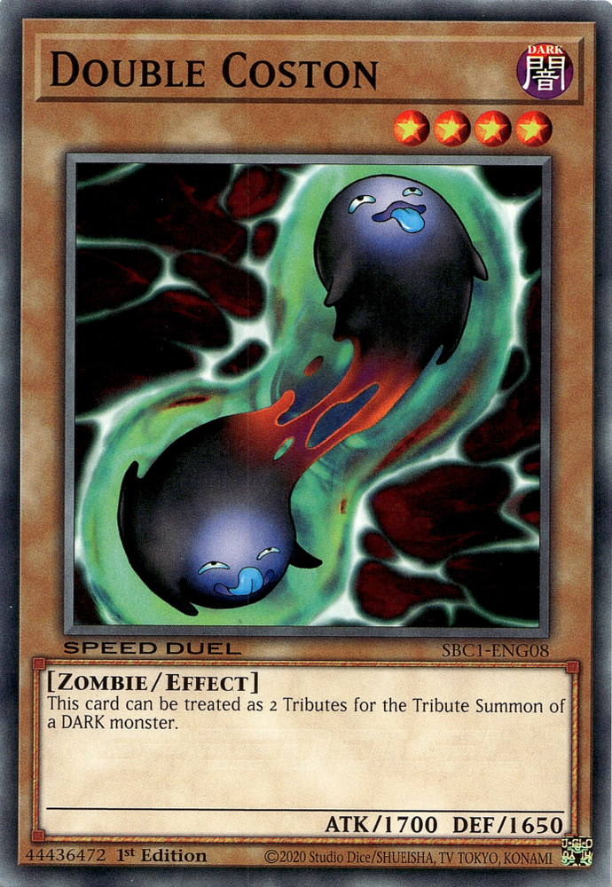Double Coston [SBC1-ENG08] Common Yu-Gi-Oh!
