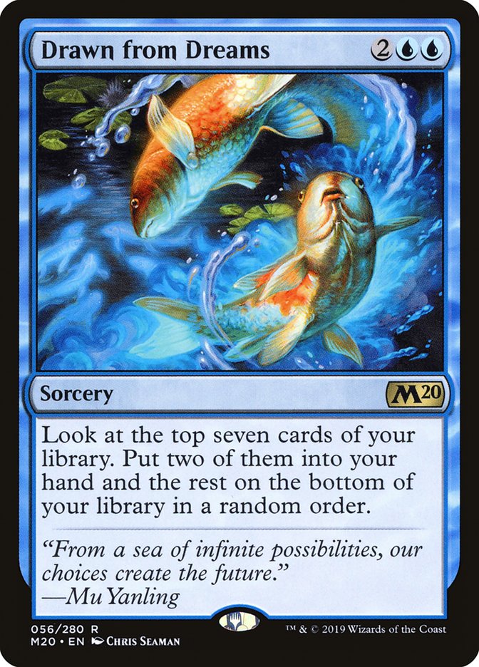 Drawn from Dreams [Core Set 2020] Magic: The Gathering