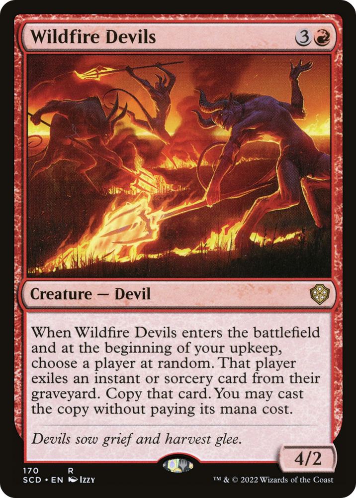 Wildfire Devils [Starter Commander Decks] Magic: The Gathering