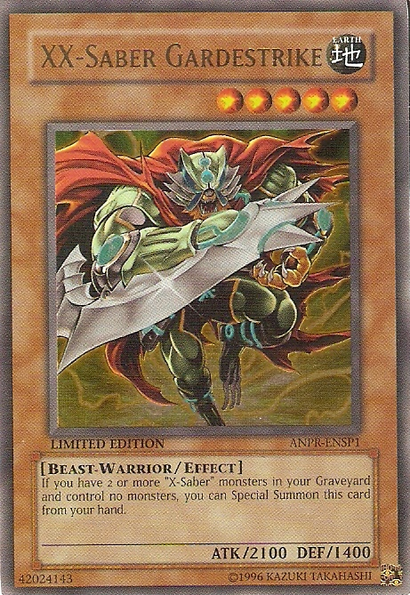 XX-Saber Gardestrike [ANPR-ENSP1] Ultra Rare Yu-Gi-Oh!