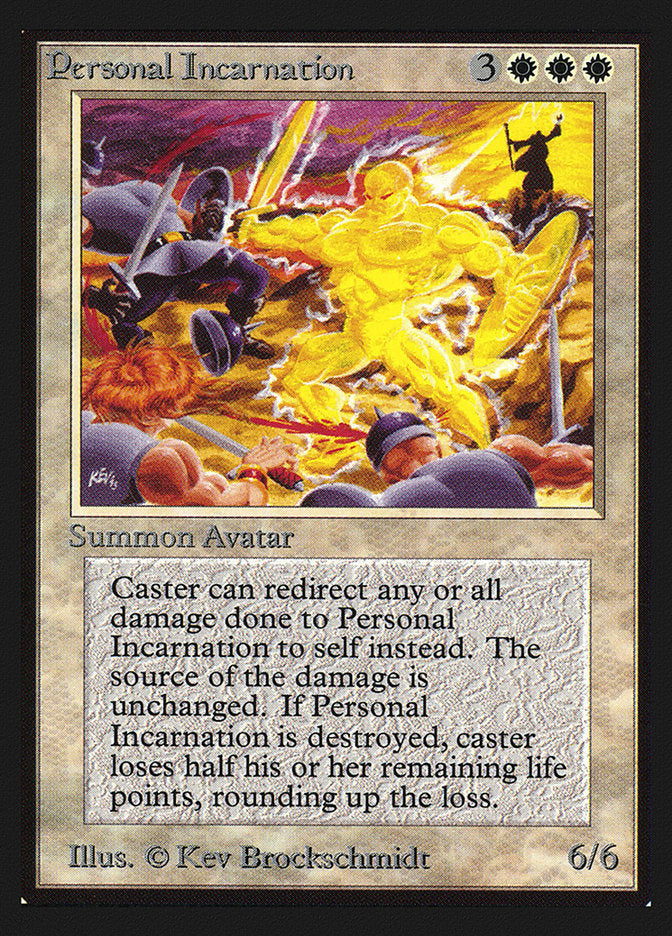 Personal Incarnation [International Collectors' Edition] Magic: The Gathering