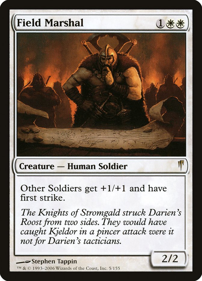 Field Marshal [Coldsnap] Magic: The Gathering