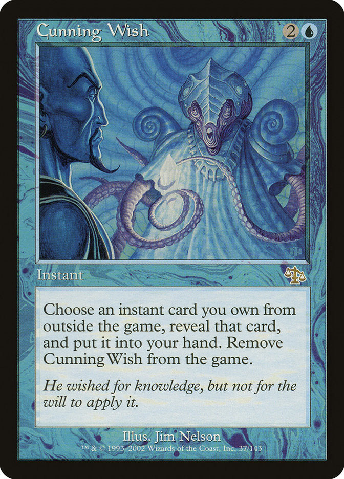 Cunning Wish [Judgment] Magic: The Gathering