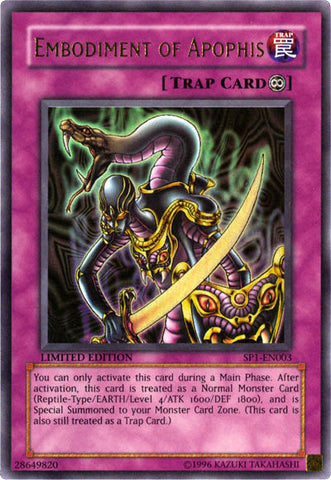 Embodiment of Apophis [SP1-EN003] Ultra Rare Yu-Gi-Oh!
