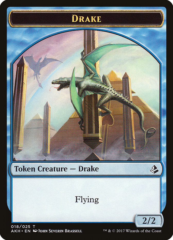 Drake Token [Amonkhet Tokens] Magic: The Gathering