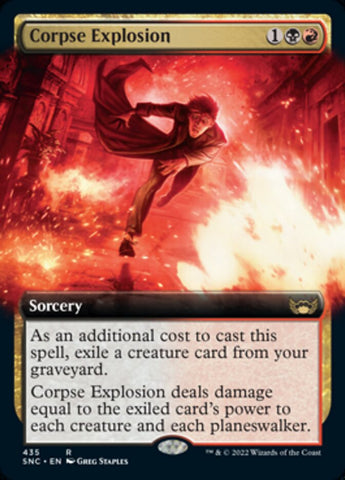 Corpse Explosion (Extended Art) [Streets of New Capenna] Magic: The Gathering